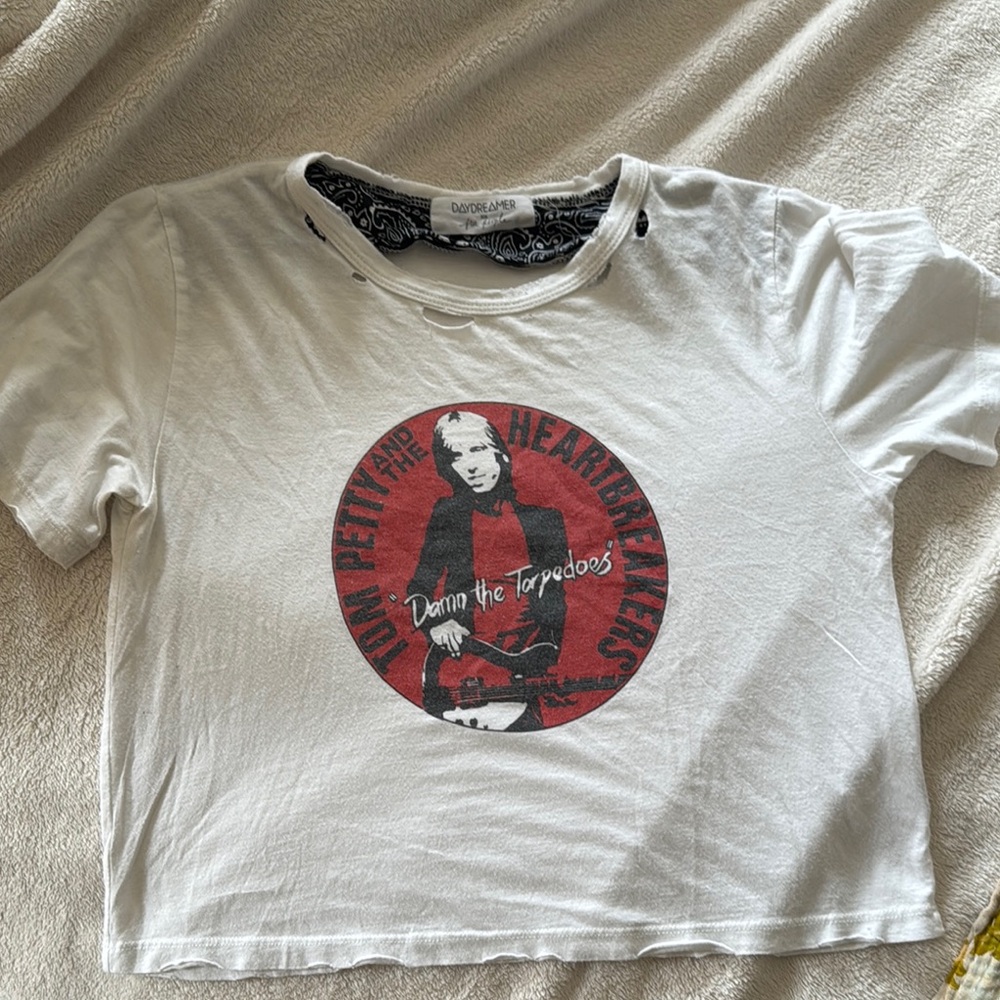 limited edition Daydreamer x Free People Tom Petty and the Heartbreakers tee